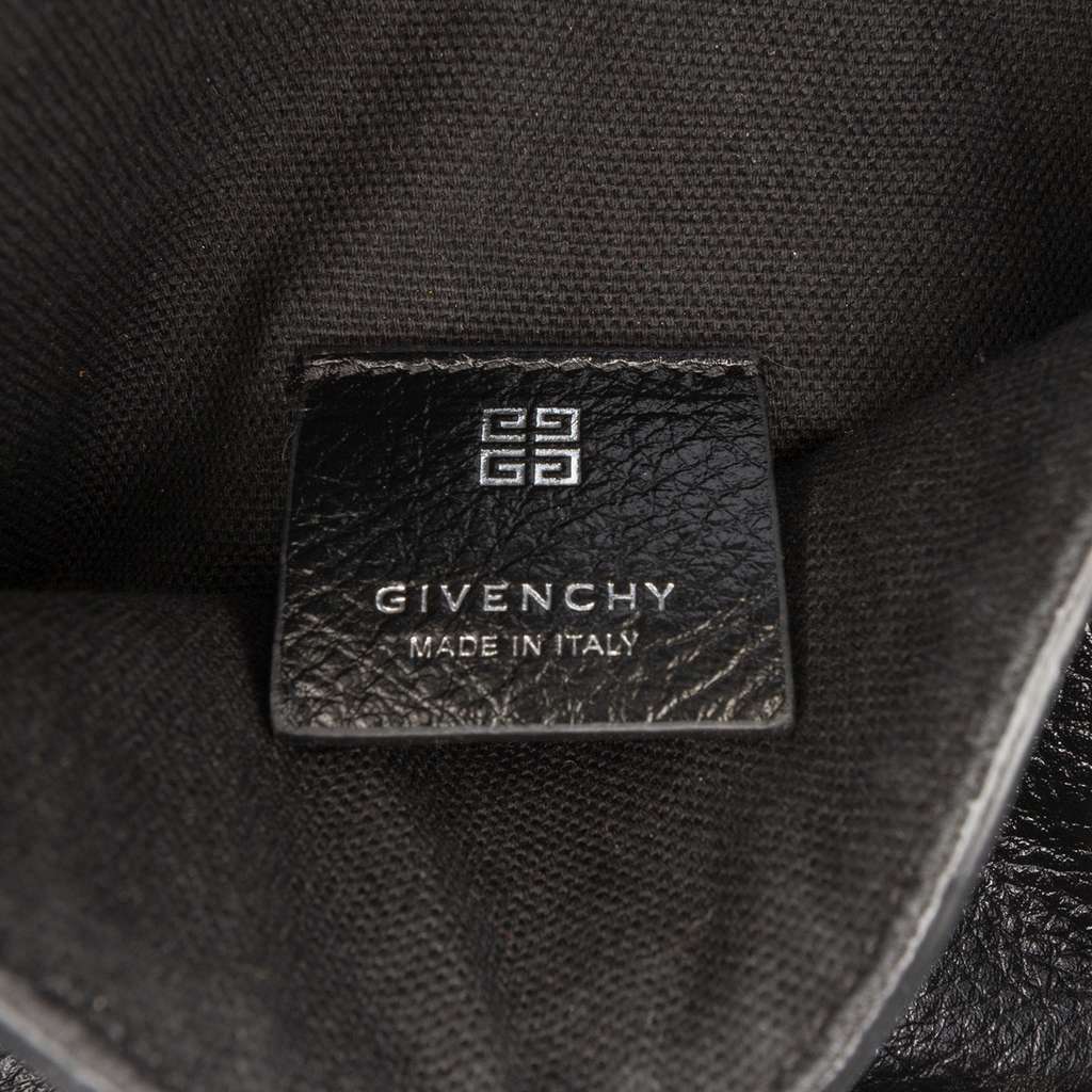 Givenchy Nano Leather Voyou Satchel Black Leather Very good condition - Box View