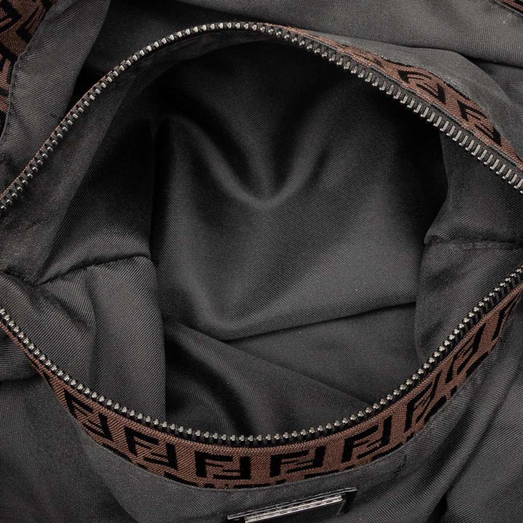 Fendi Zucchino Canvas Tote Brown Canvas Very good condition - Model View