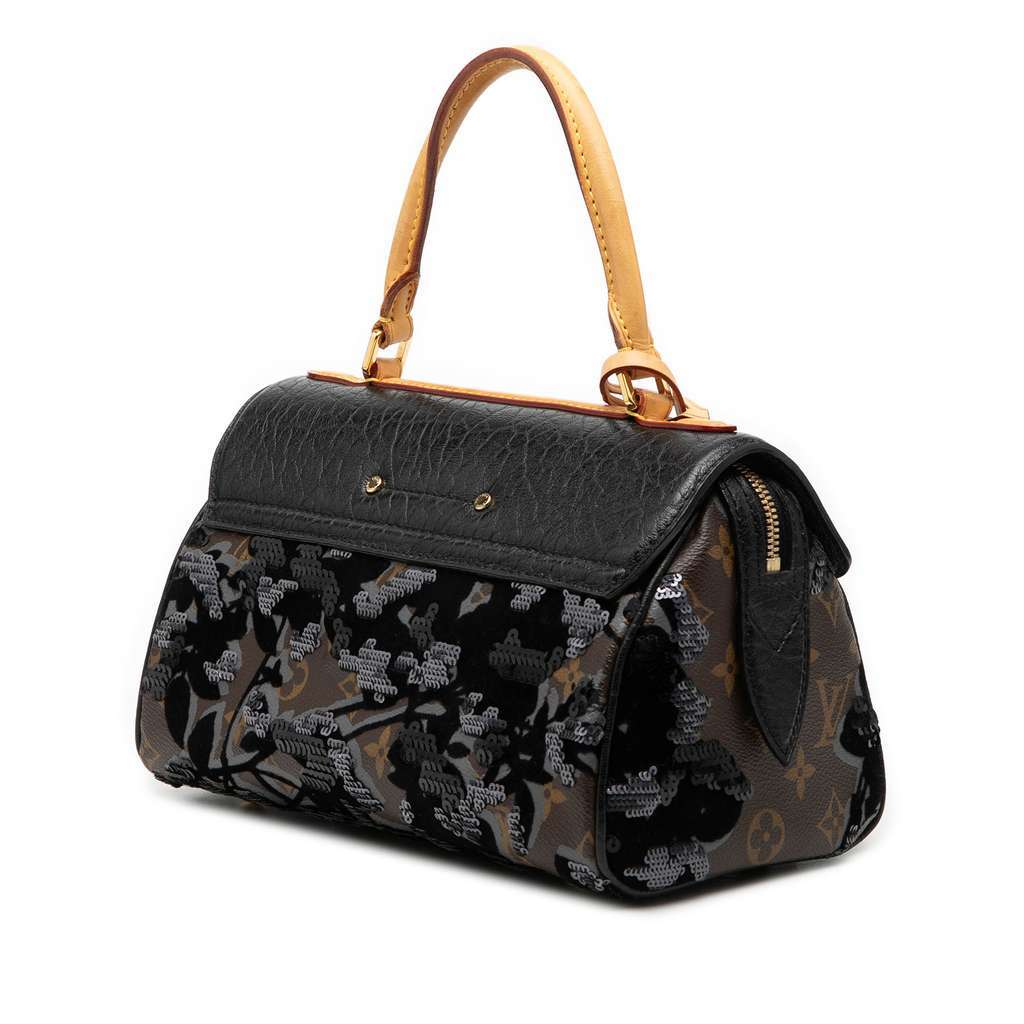 Louis Vuitton Monogram Fleur De Jais Carrousel Brown Very good condition - Back View
