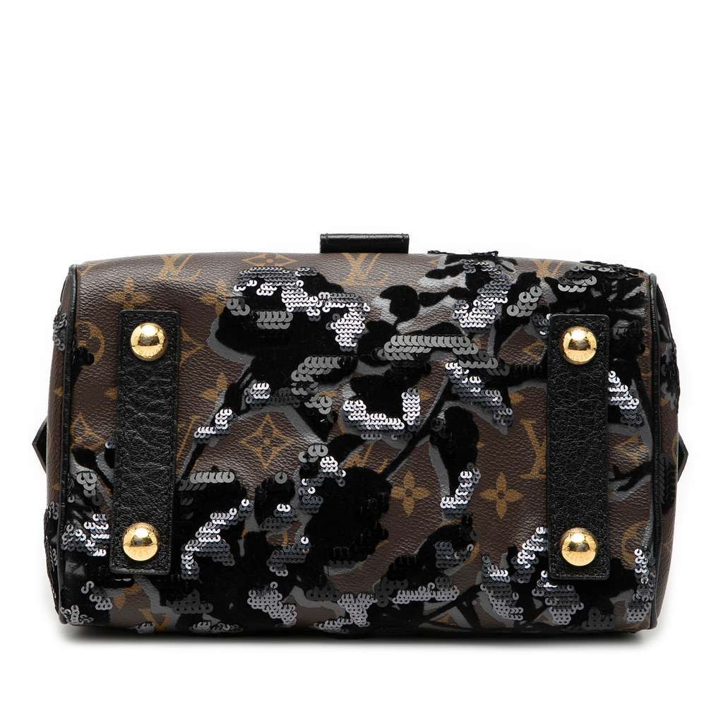 Louis Vuitton Monogram Fleur De Jais Carrousel Brown Very good condition - Inside View