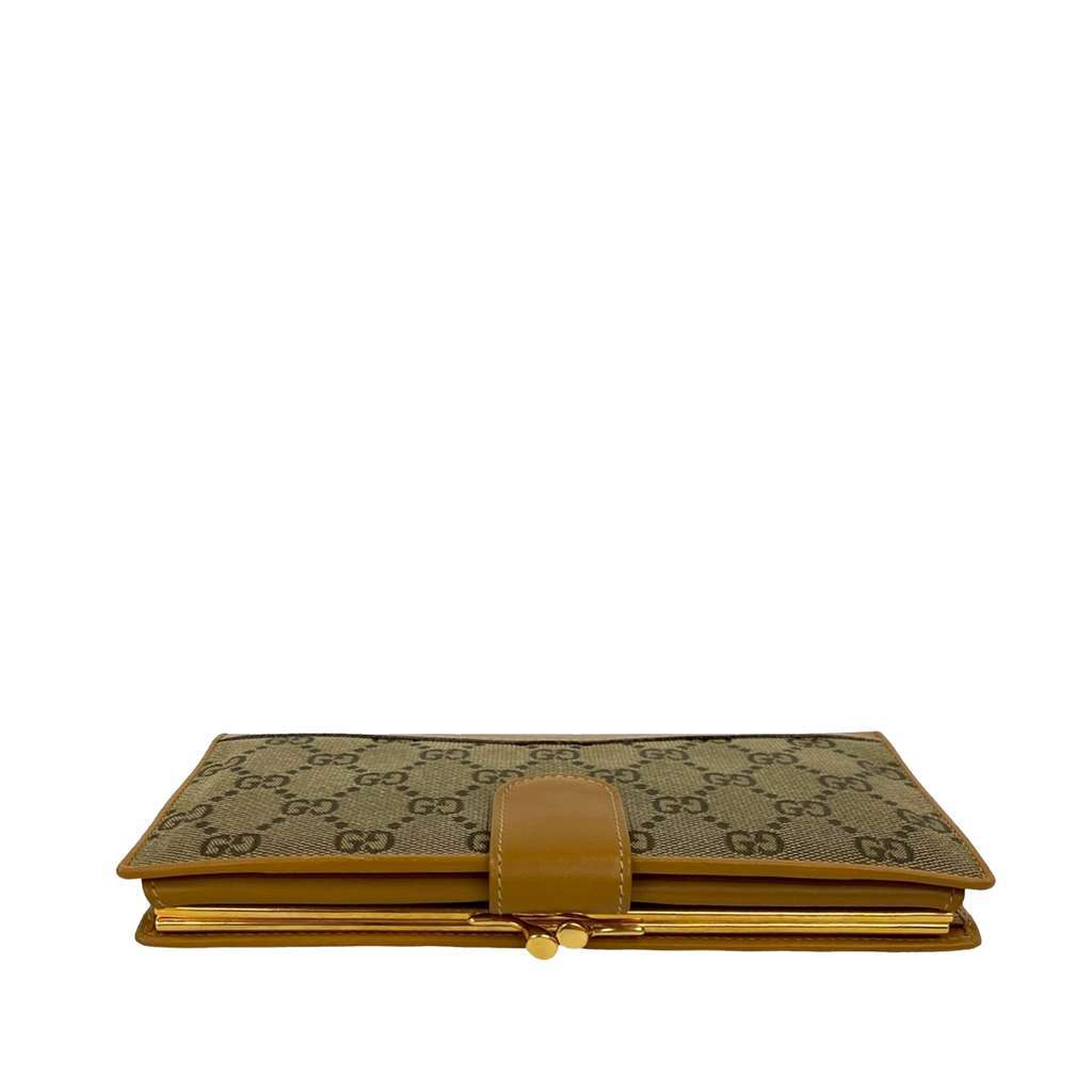 Gucci GG Canvas Long Wallet Beige Very good condition - Inside View