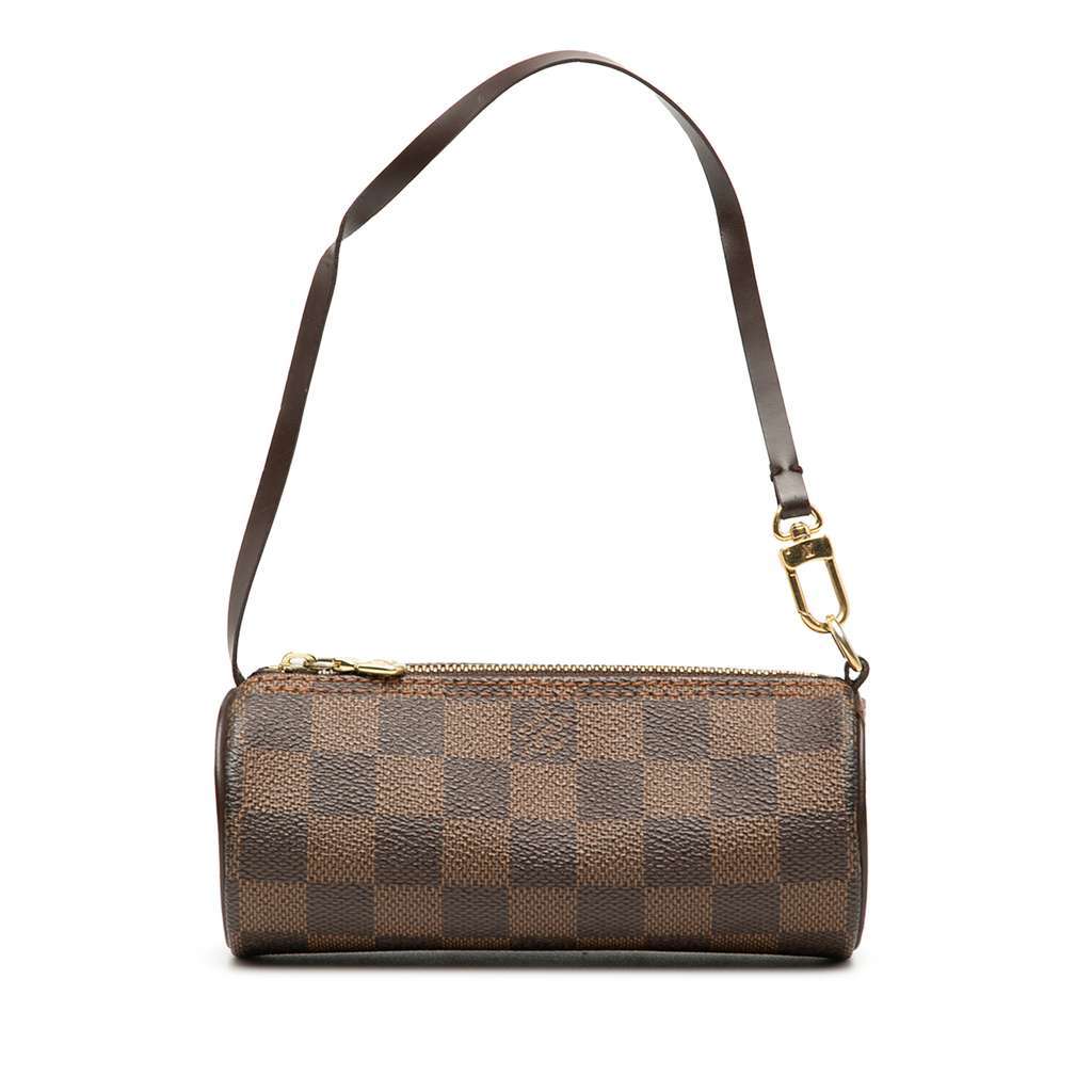 Louis Vuitton Damier Ebene Papillon Pochette Brown Good condition - Front View