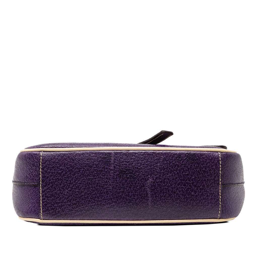 Prada Cinghiale Flap Shoulder Bag Purple Leather Very good condition - Inside View