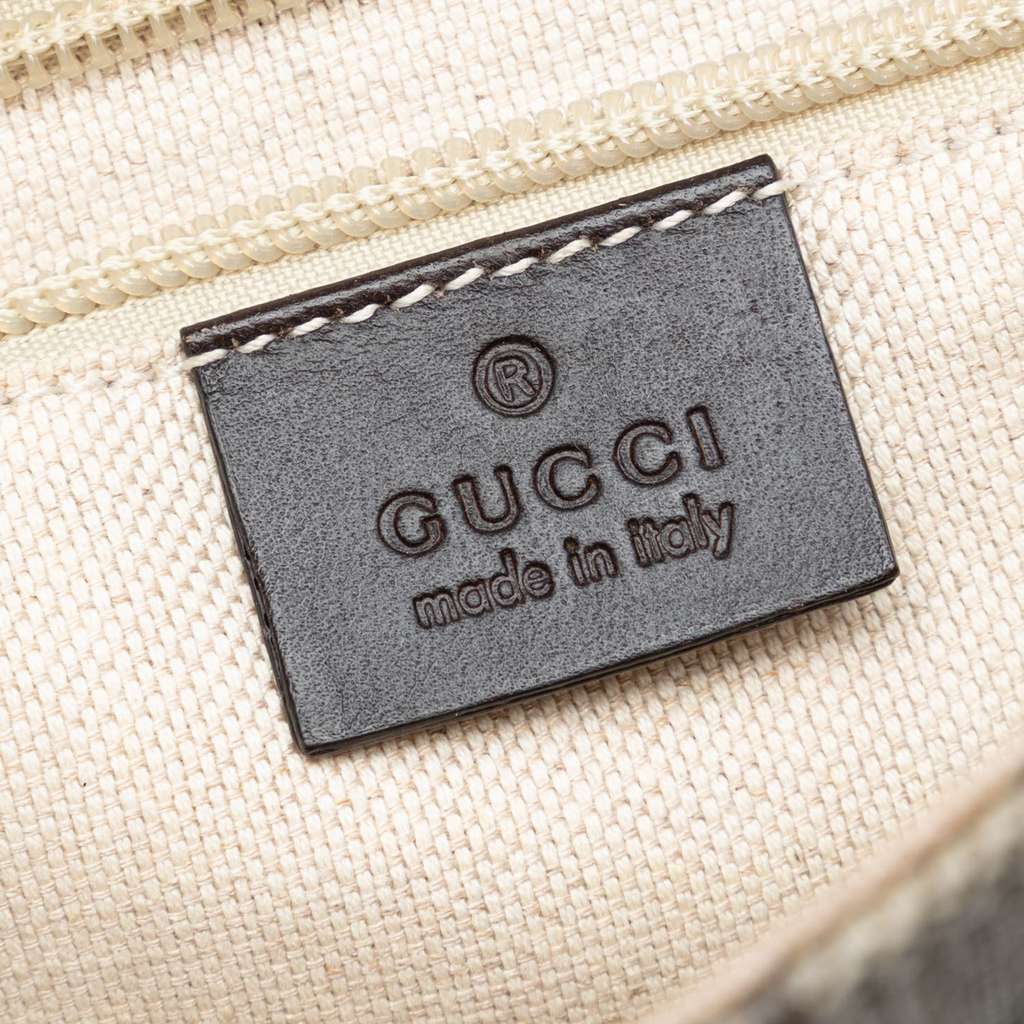 Gucci GG Supreme Messenger Bag Beige Very good condition - Box View