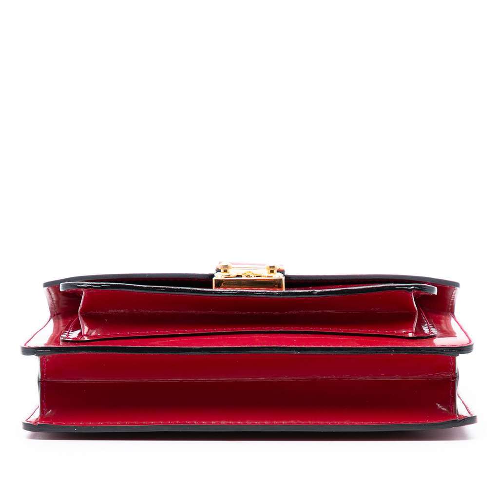 Louis Vuitton Vernis Monceau BB Red Leather Very good - Inside View