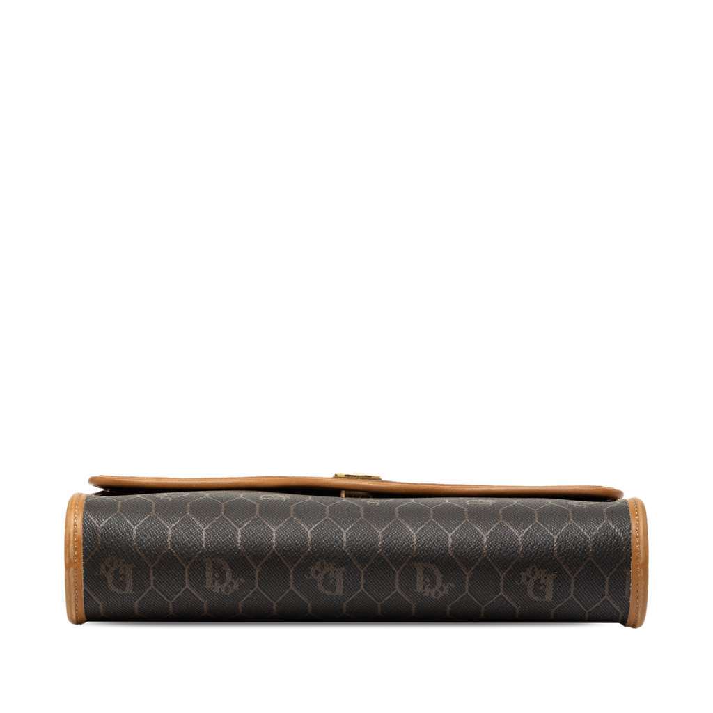 Dior Honeycomb Coated Canvas Crossbody Black Canvas Good condition - Inside View