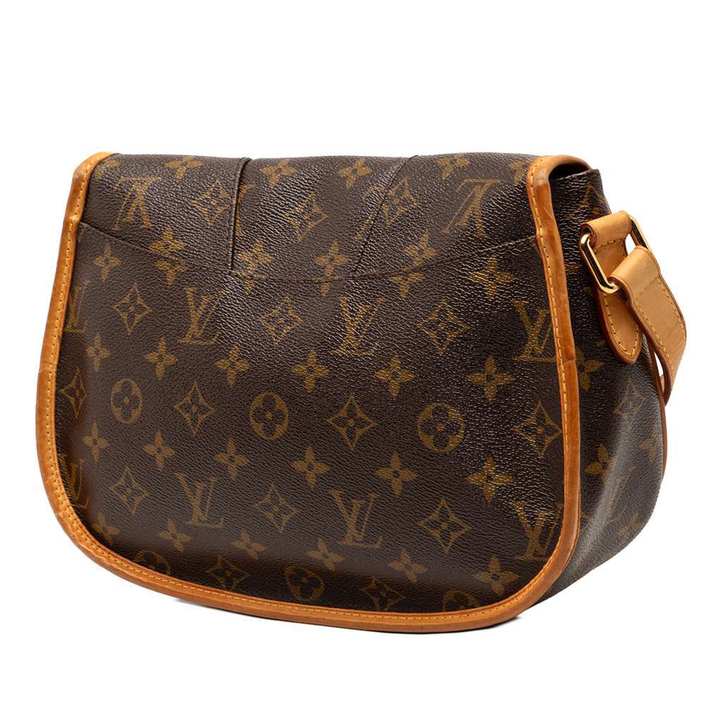 Louis Vuitton Monogram Menilmontant PM Brown Very good condition - Back View