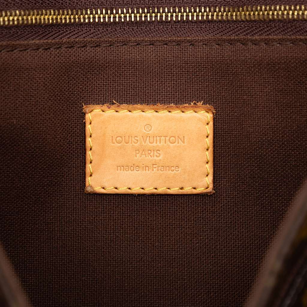 Louis Vuitton Monogram Menilmontant PM Brown Very good condition - Box View