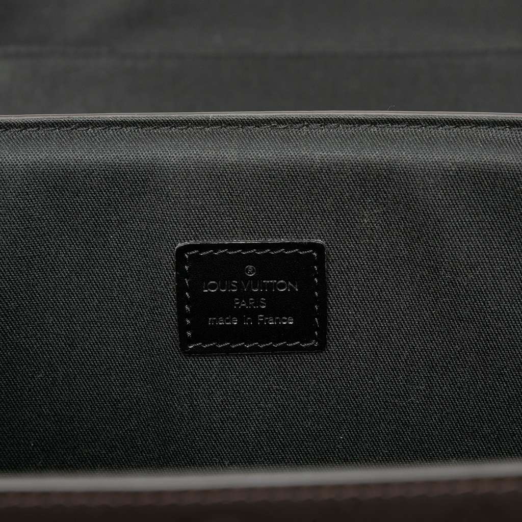 Louis Vuitton Monogram Glace Charly Brown Leather Very good condition - Box View
