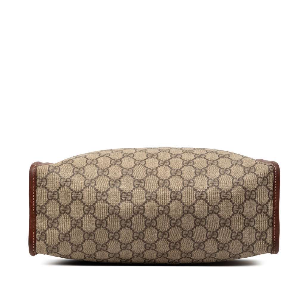 Gucci GG Supreme Web Tote Beige Very good condition - Inside View