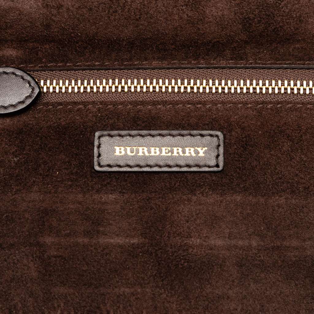 Burberry Haymarket Check Coated Canvas Continental Wallet Beige Very good condition - Box View