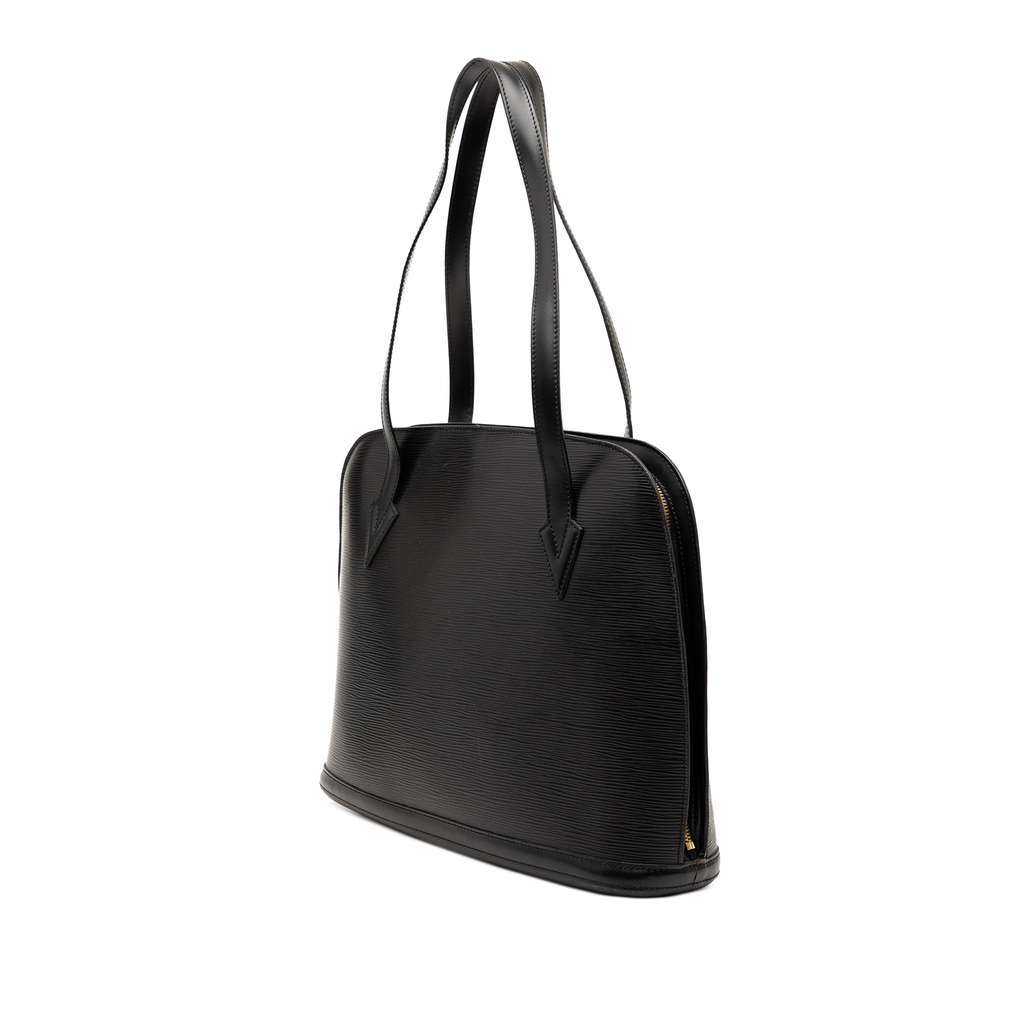 Louis Vuitton Epi Lussac Black Leather Very good condition - Back View