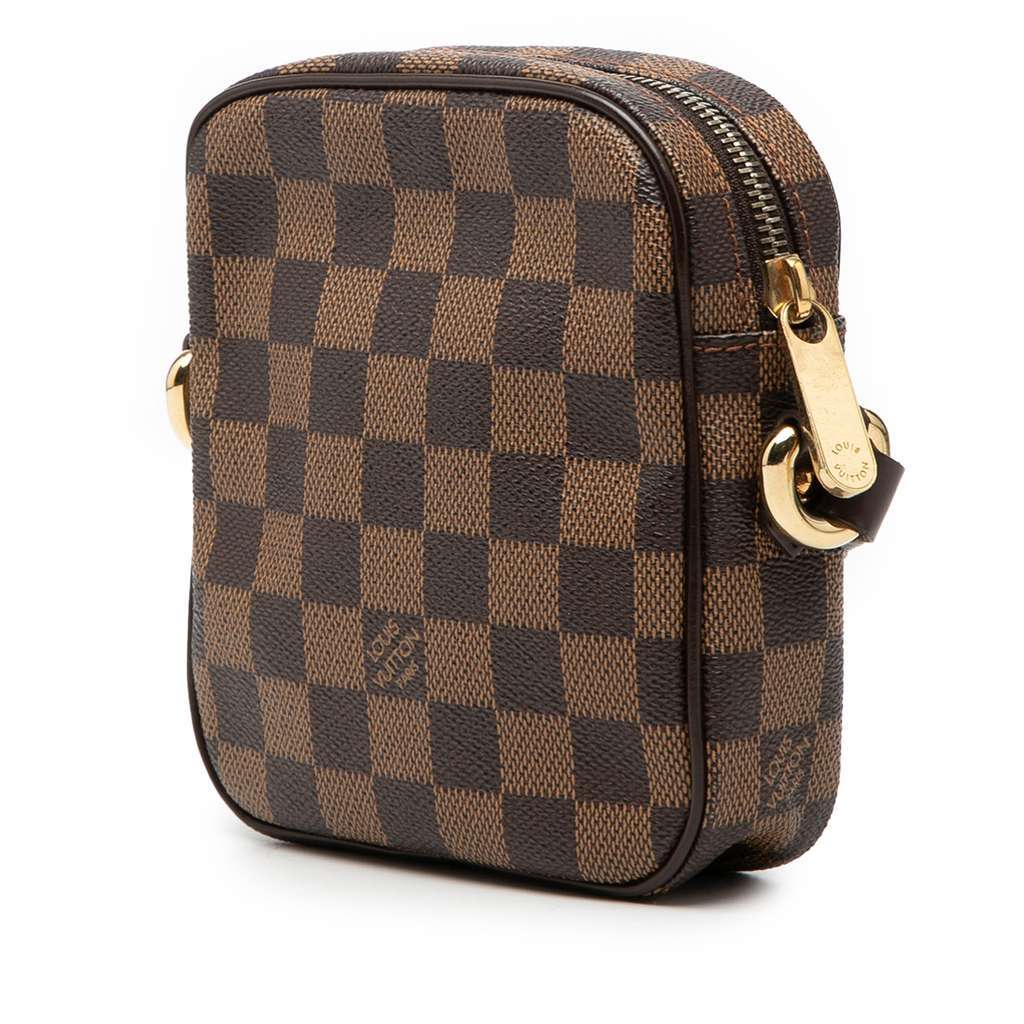 Louis Vuitton Damier Ebene Rift Brown Good - Back View