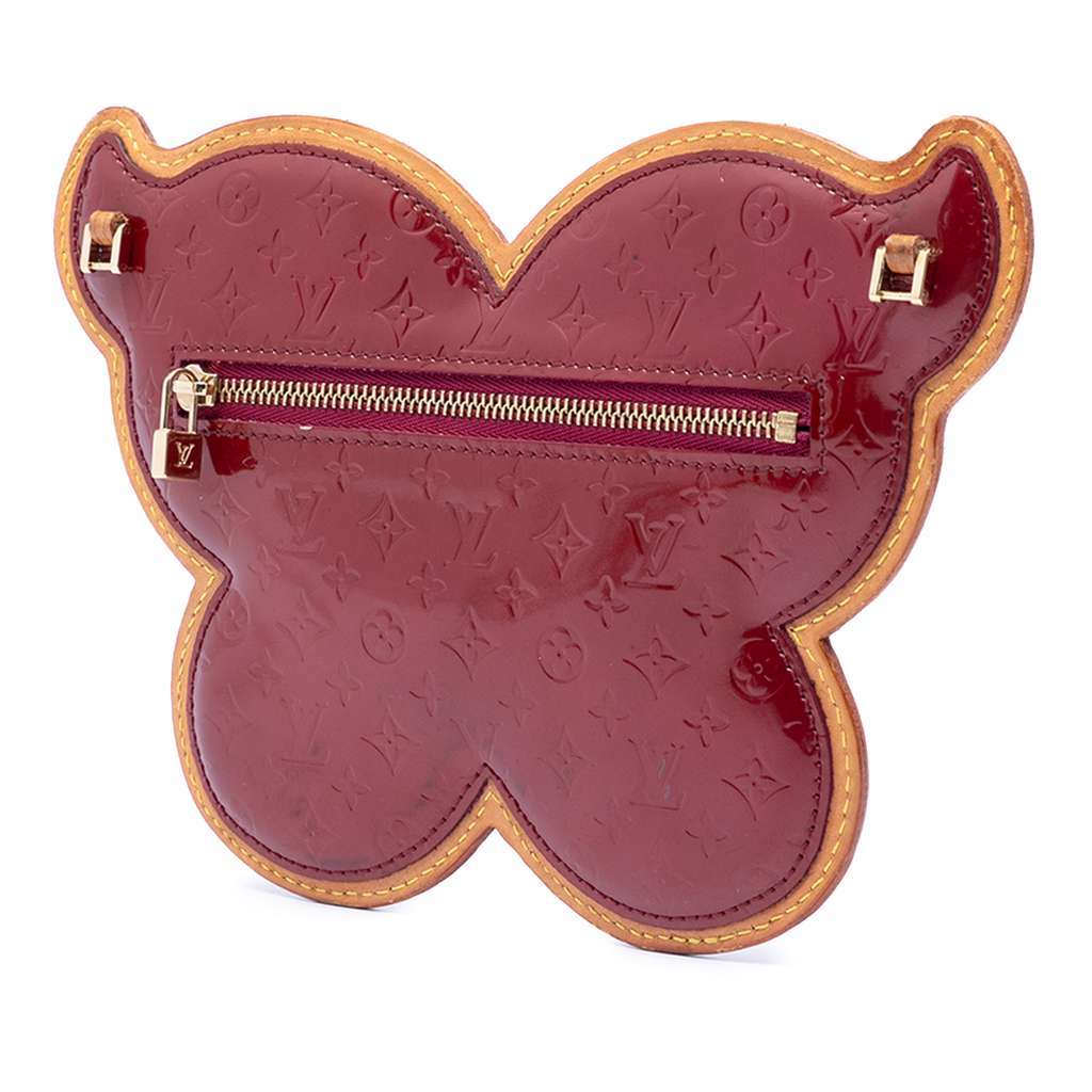 Louis Vuitton Monogram Vernis Conte de Fees Butterfly Bag Purple Leather Very good condition - Back View