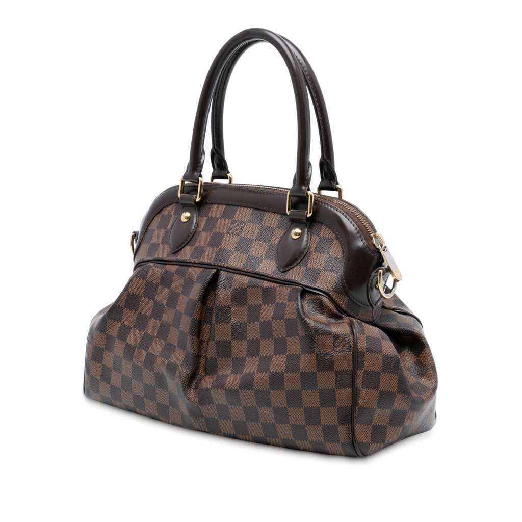 Louis Vuitton Damier Ebene Trevi PM Brown Very good condition - Back View