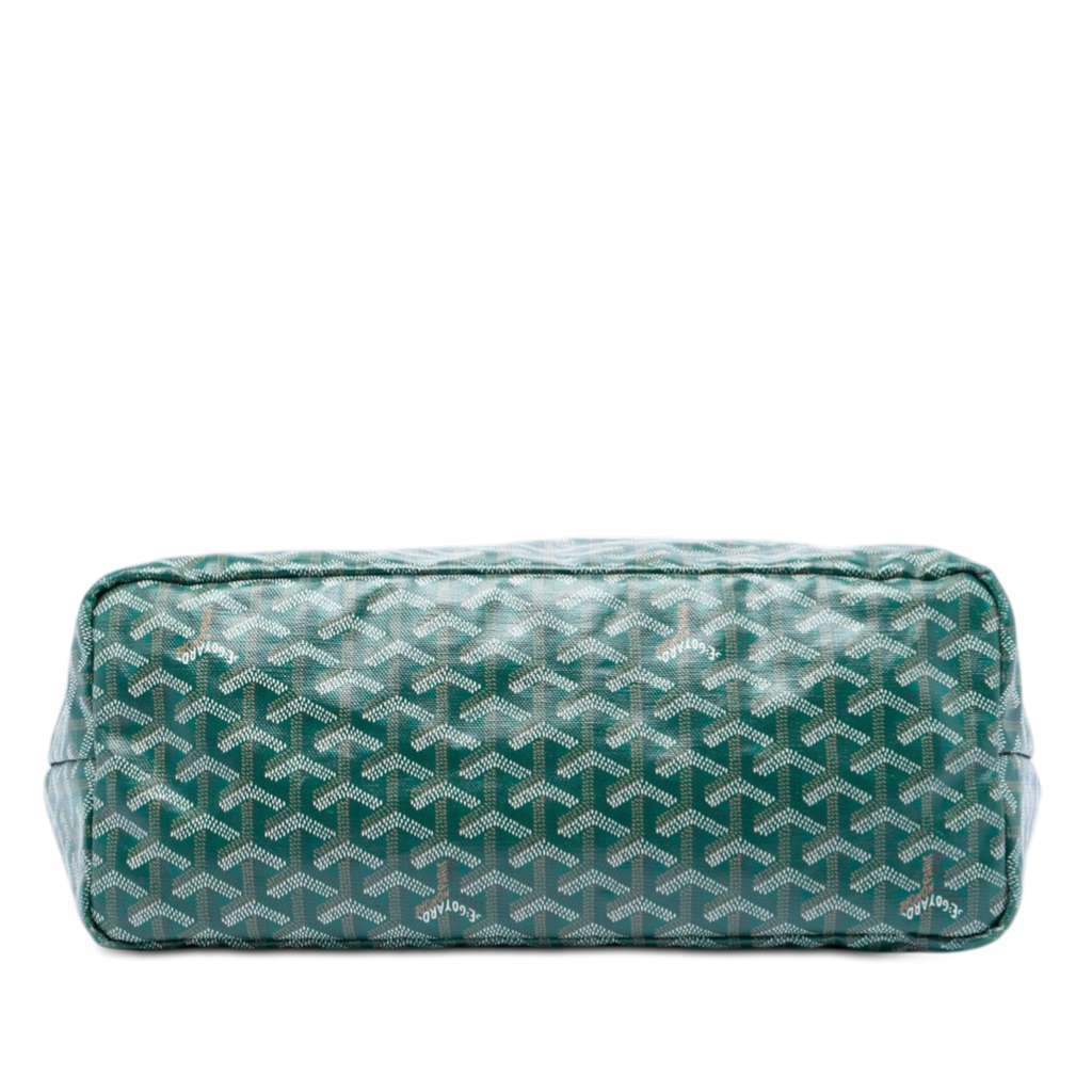 Goyard Goyardine Saint Louis PM Green Canvas Very good condition - Inside View