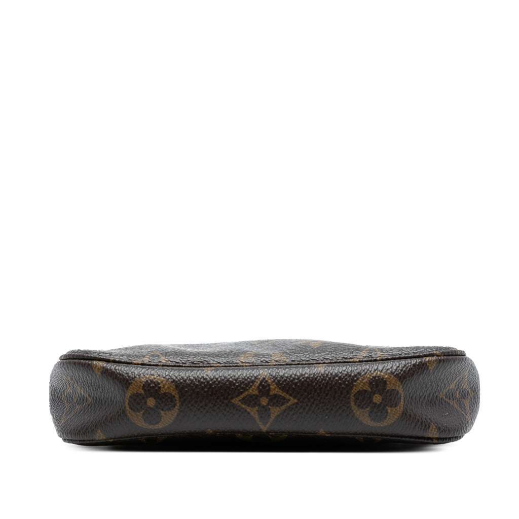Louis Vuitton Monogram Mini Pochette Accessoires Brown Very good condition - Inside View