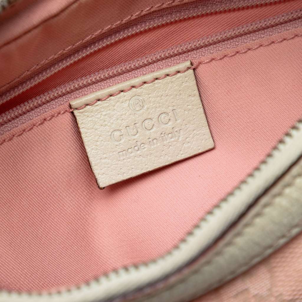 Gucci Small GG Canvas Web Pop Shoulder Bag Pink Canvas Very good condition - Box View
