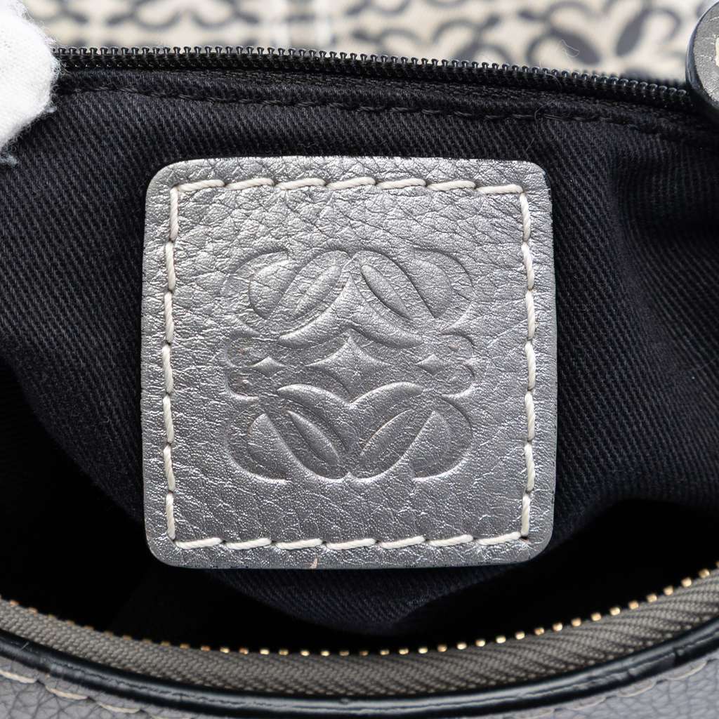 Loewe Anagram Canvas New Road Hobo Grey Canvas Very good condition - Box View