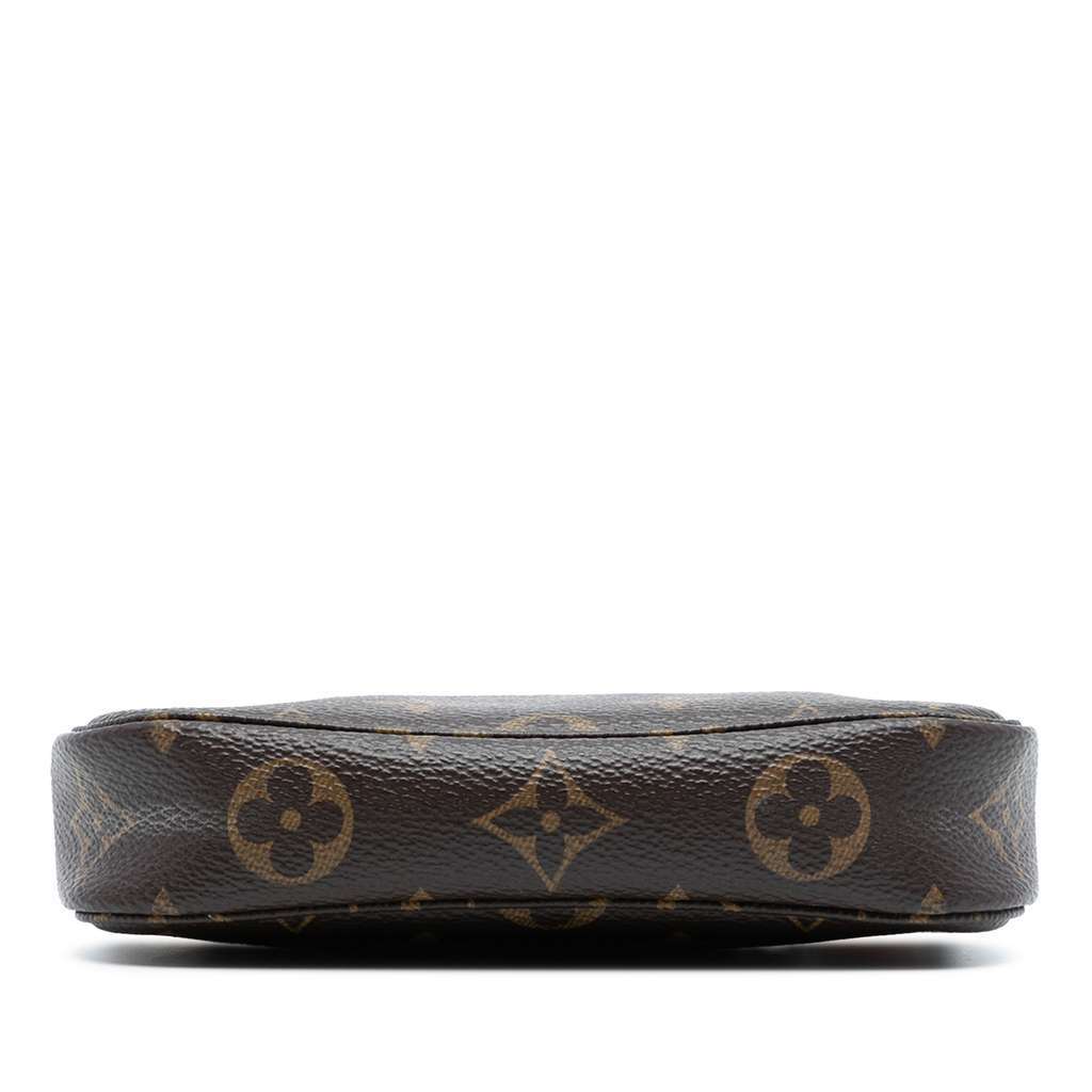 Louis Vuitton Monogram Mini Pochette Accessoires Brown Very good condition - Inside View