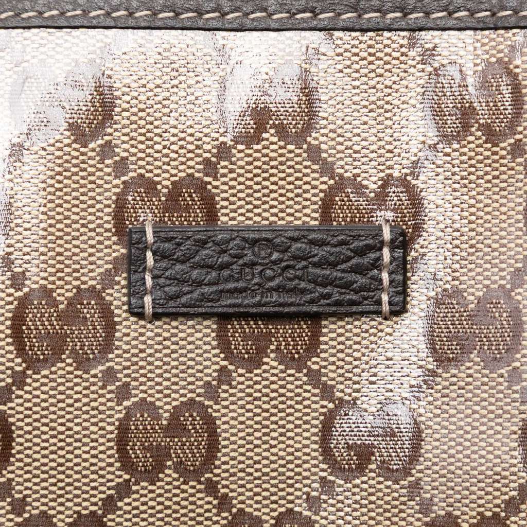 Gucci Medium GG Crystal Joy Boston Bag Beige Very good condition - Box View