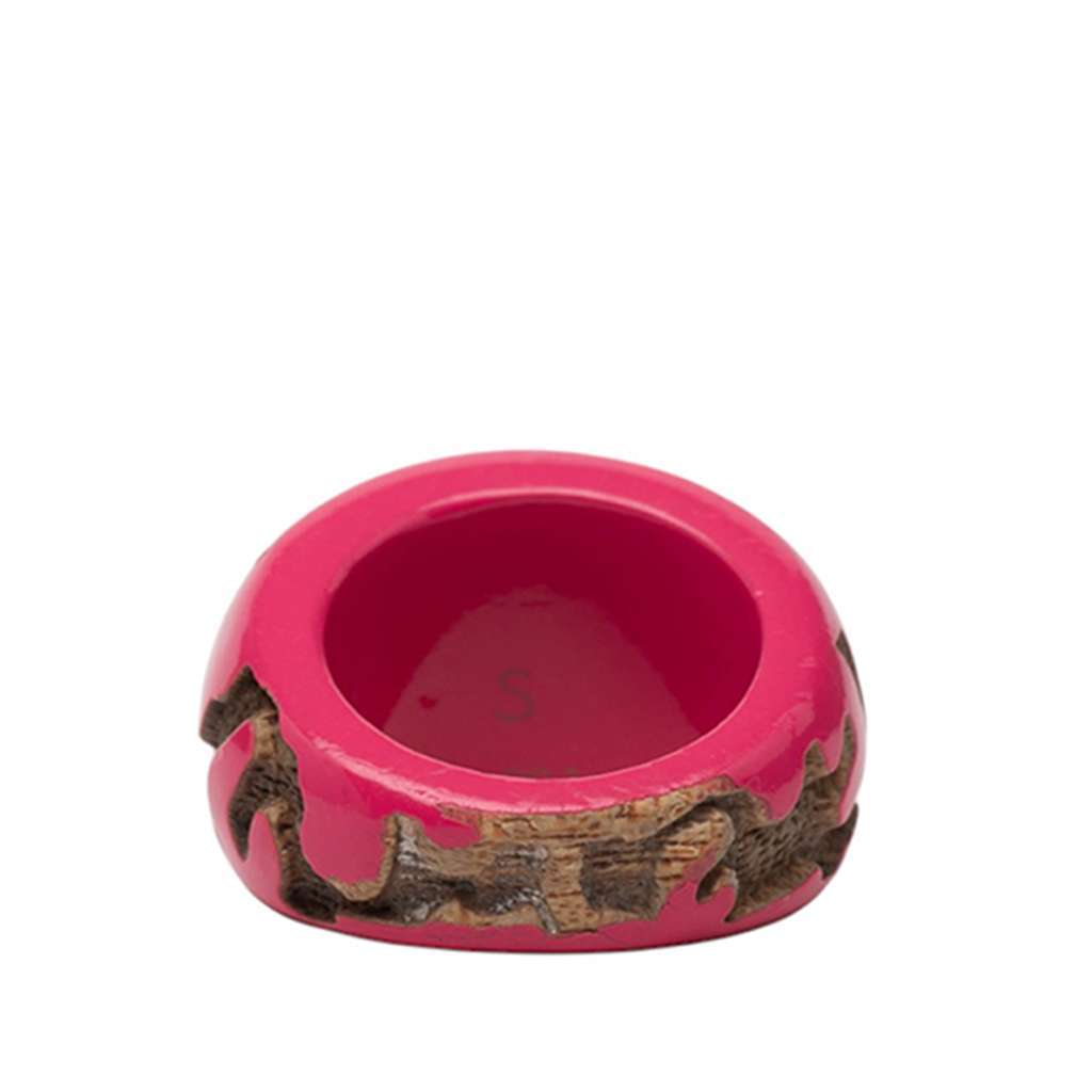 Louis Vuitton Lacquered Wood Leomonogram Ring S Pink Very good condition - Inside View