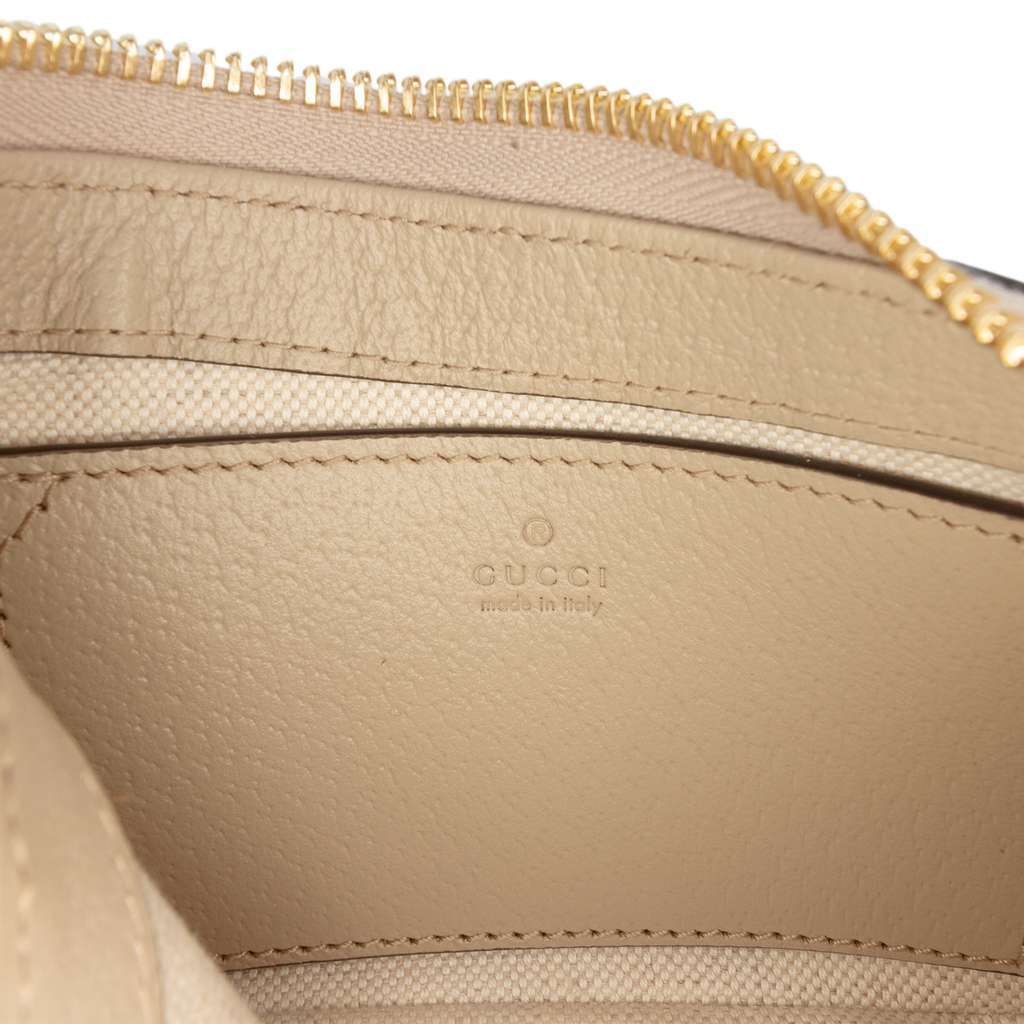 Gucci Small GG Supreme Ophidia Shoulder Bag Beige Very good condition - Box View
