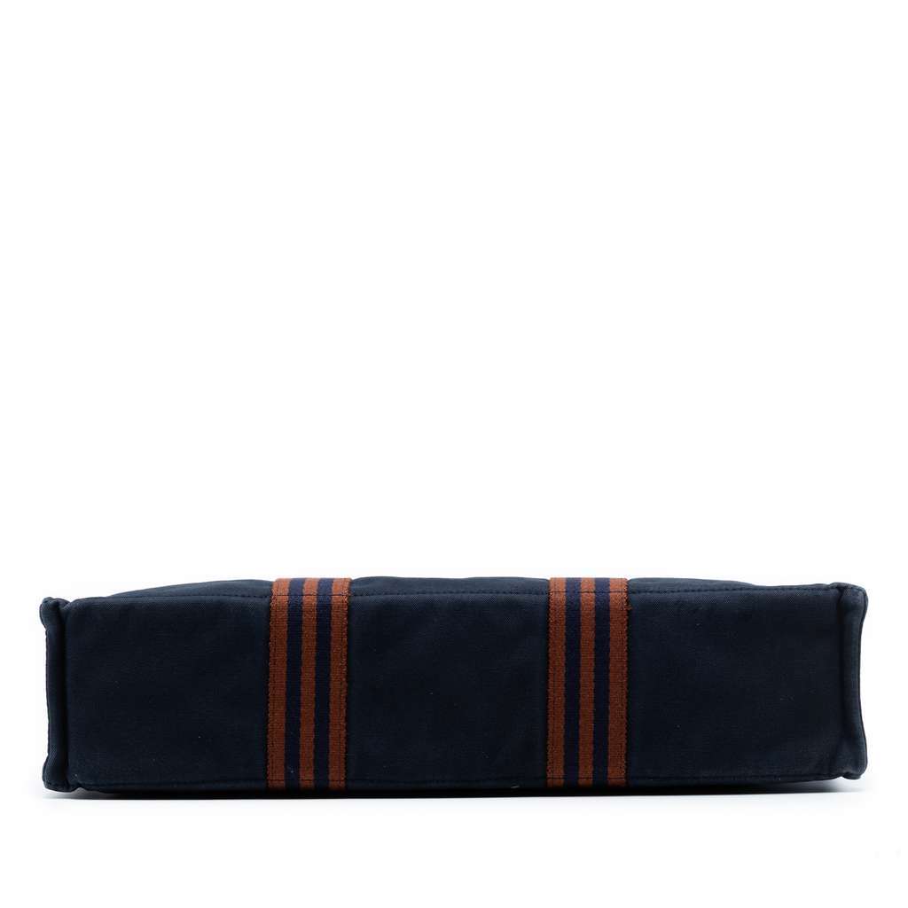 Hermès Canvas Fourre Tout MM Blue Canvas Very good condition - Inside View