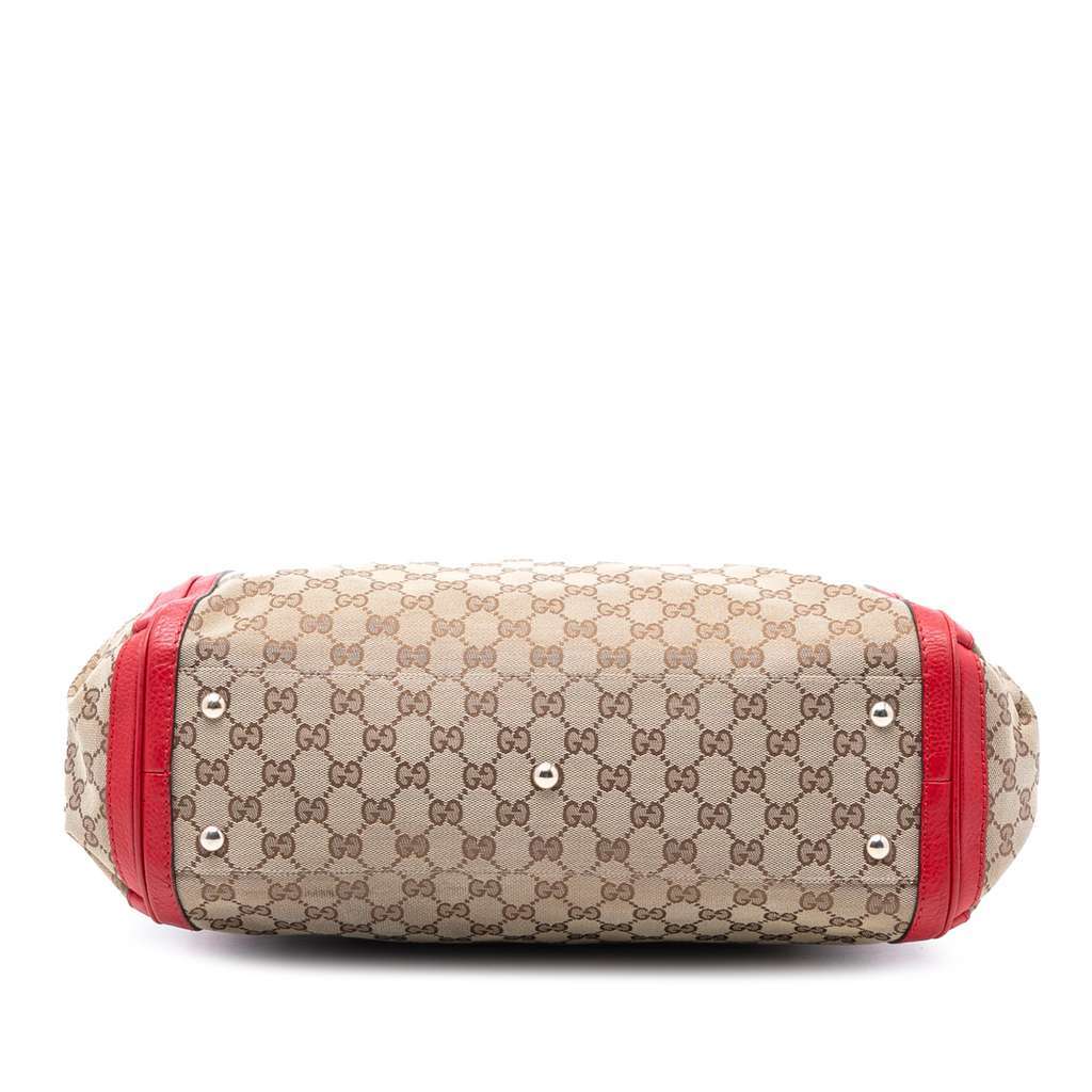 Gucci Large GG Canvas Bella Satchel Beige Very good condition - Inside View
