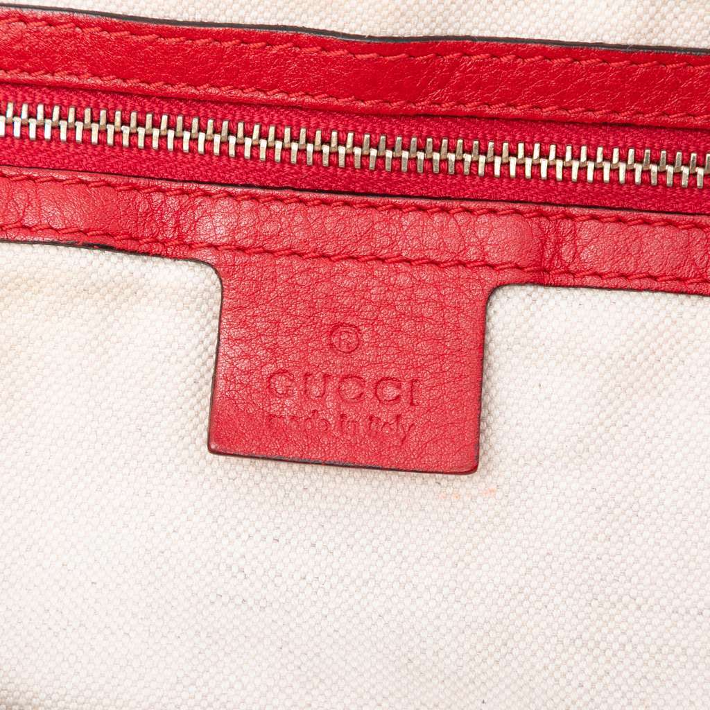 Gucci Large GG Canvas Bella Satchel Beige Very good condition - Box View
