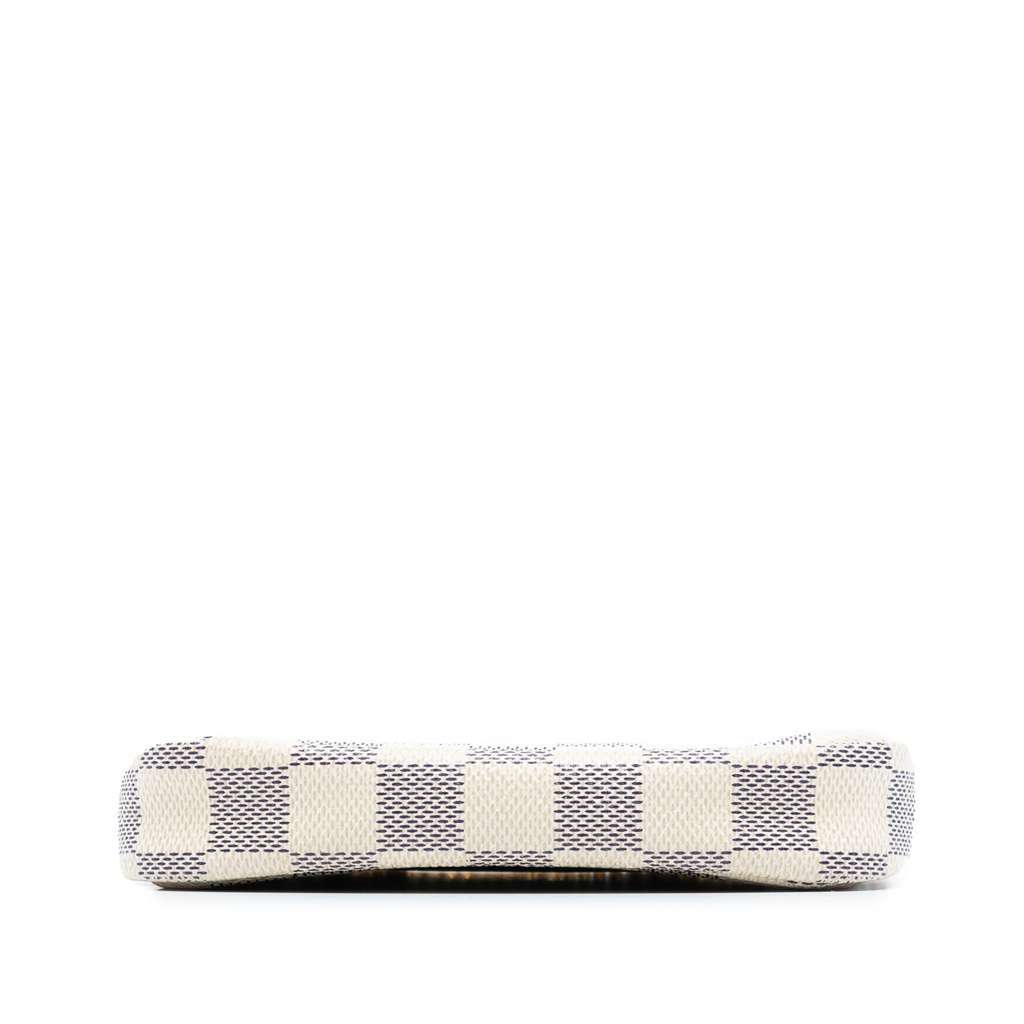 Louis Vuitton Damier Azur Mini Pochette Accessoires White Very good condition - Inside View