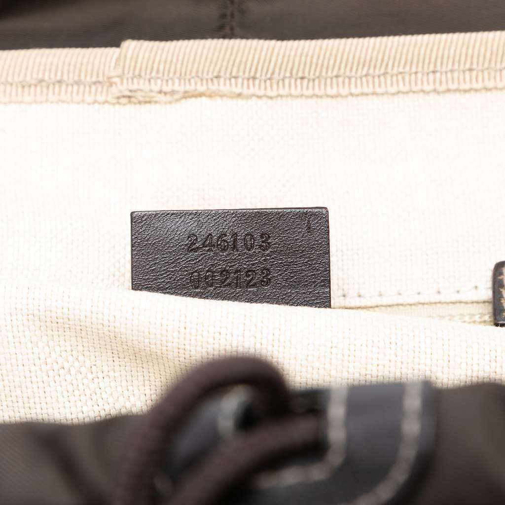 Gucci GG Supreme Backpack Beige Very good condition - Box View