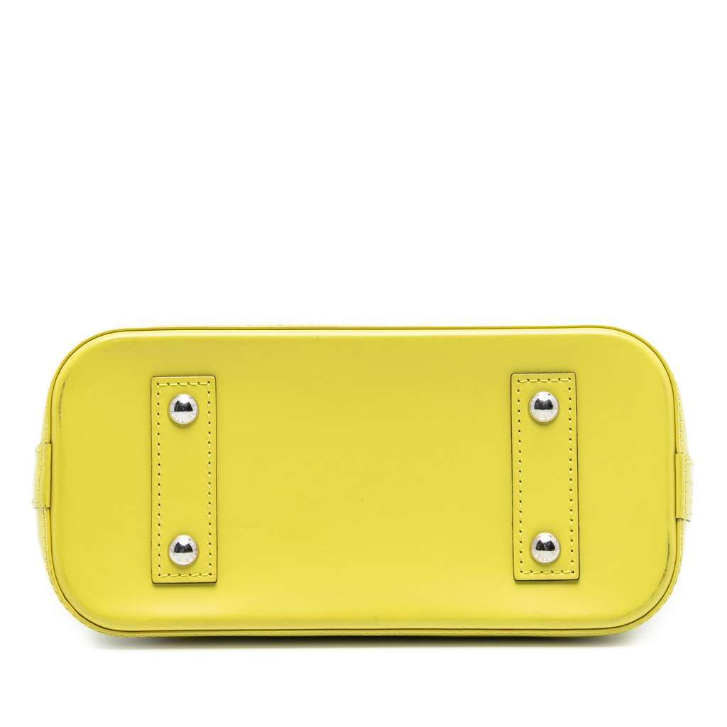 Louis Vuitton Epi Alma BB Yellow Leather Very good condition - Inside View