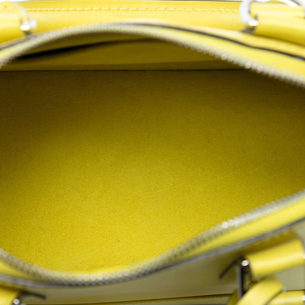 Louis Vuitton Epi Alma BB Yellow Leather Very good condition - Model View