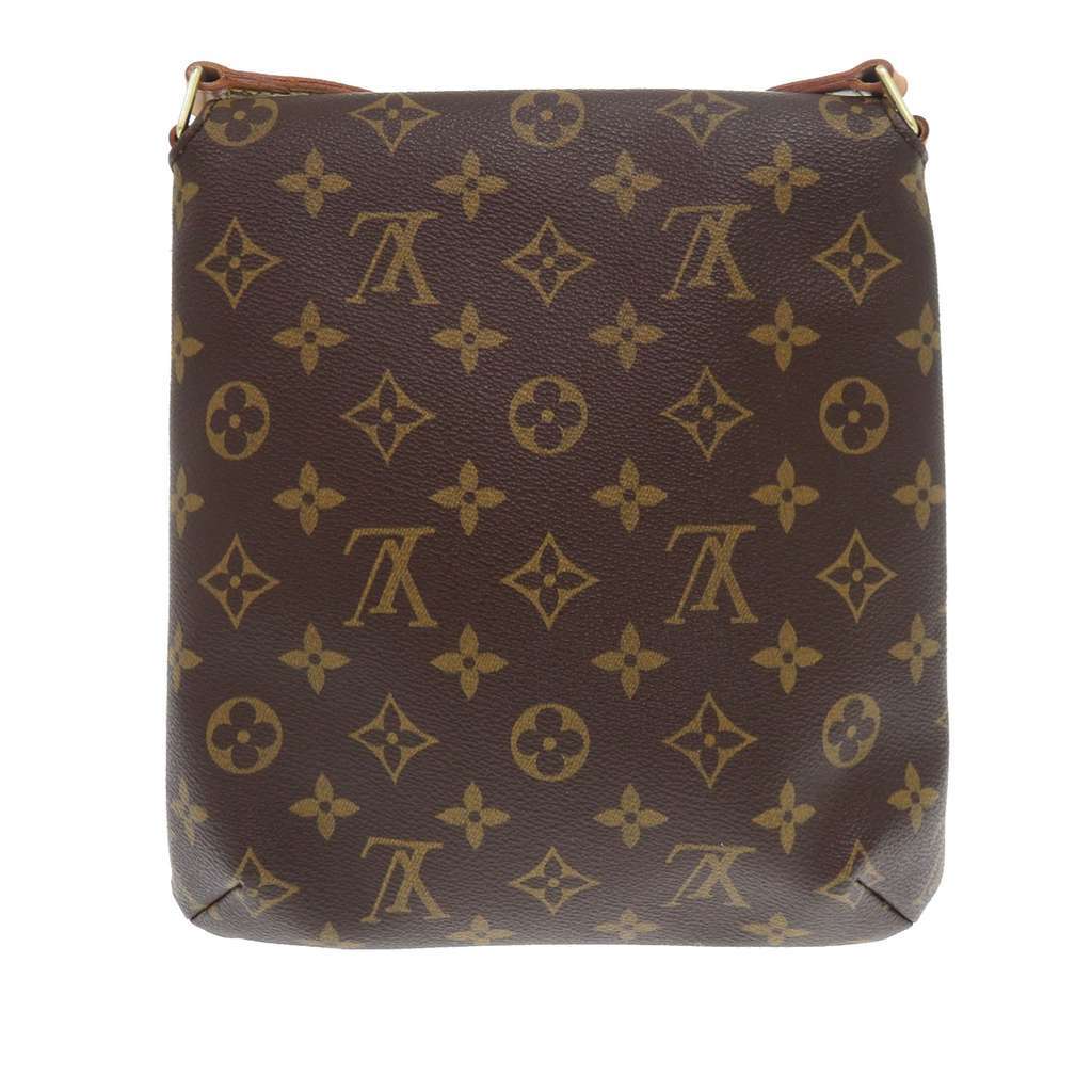 Louis Vuitton Monogram Musette Salsa PM Short Strap Brown Very good condition - Back View