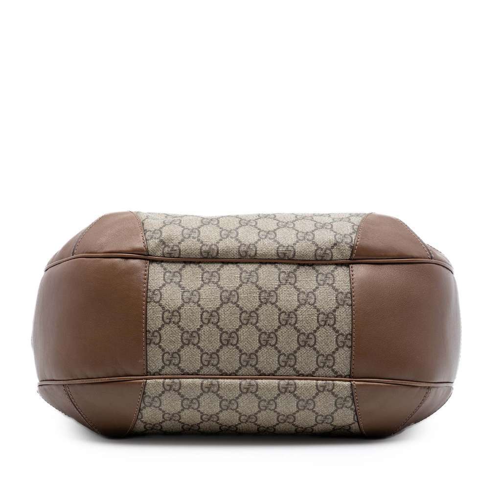 Gucci GG Supreme Nice Shoulder Bag Beige Very good condition - Inside View