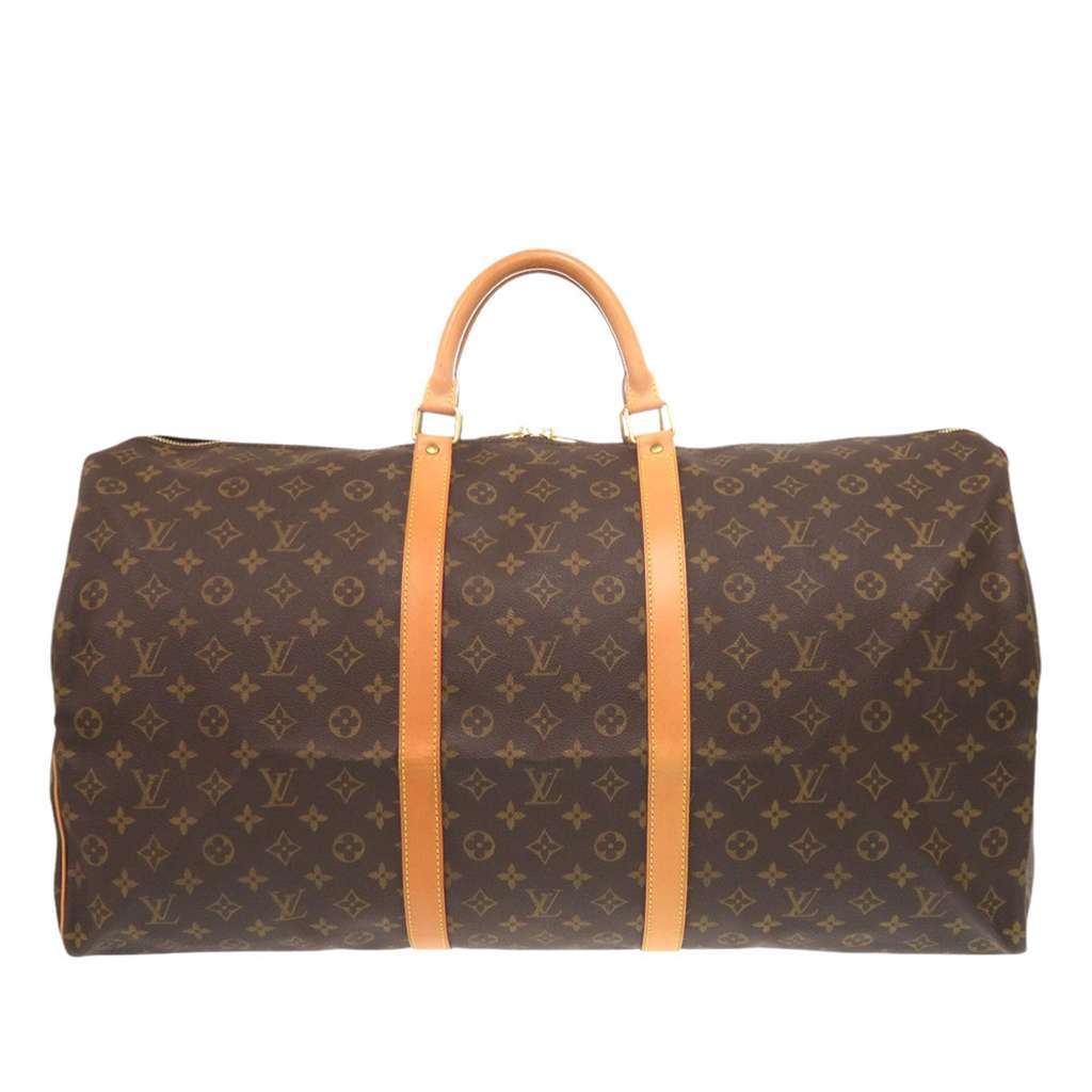 Louis Vuitton Monogram Keepall 60 Brown Very good condition - Front View