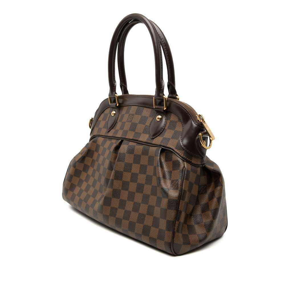 Louis Vuitton Damier Ebene Trevi PM Brown Very good condition - Back View