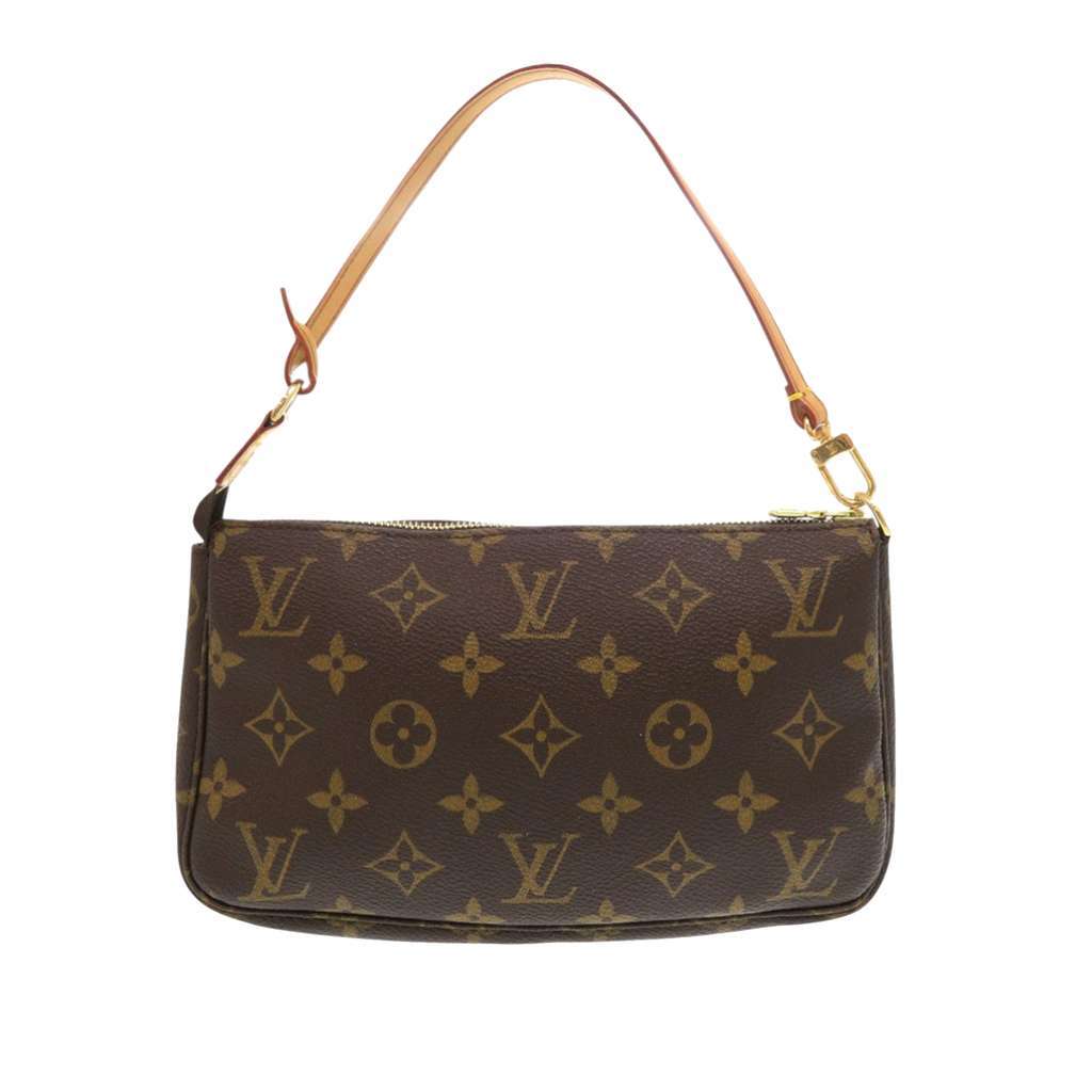 Louis Vuitton Monogram Pochette Accessoires Brown Very good condition - Front View