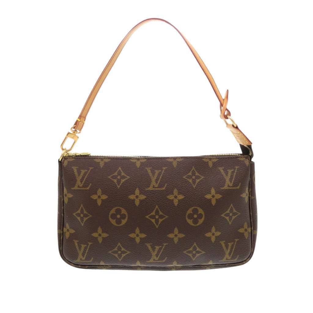Louis Vuitton Monogram Pochette Accessoires Brown Very good condition - Back View