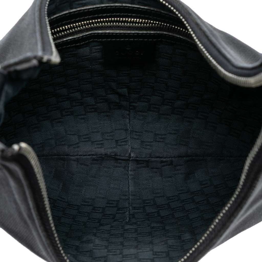 Gucci Canvas Reins Hobo Black Canvas Very good condition - Model View