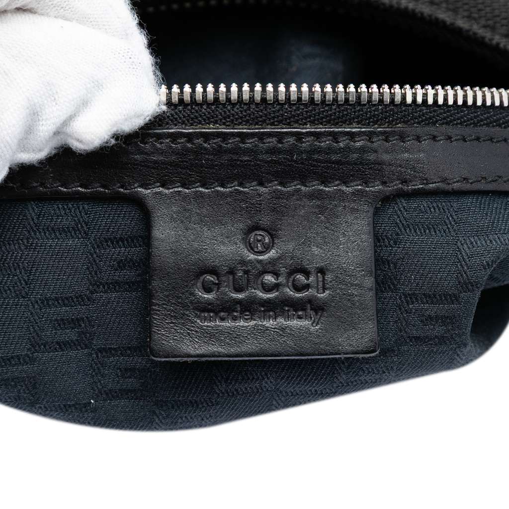 Gucci Canvas Reins Hobo Black Canvas Very good condition - Box View