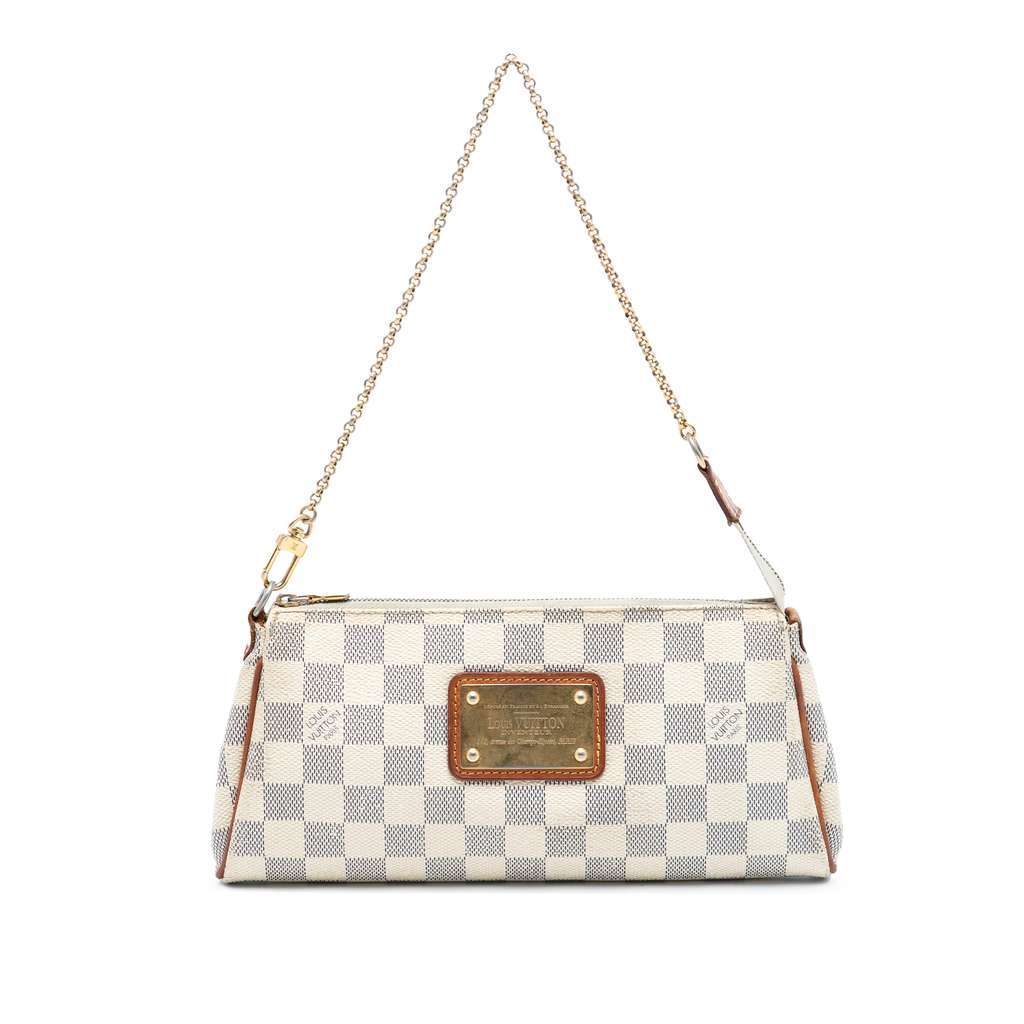 Louis Vuitton Damier Azur Eva White Very good condition - Front View
