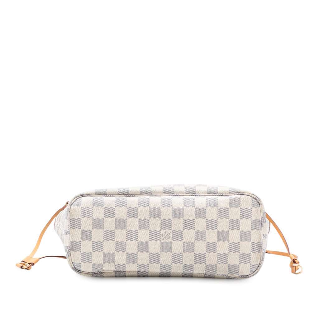 Louis Vuitton Damier Azur Neverfull PM White Very good condition - Inside View