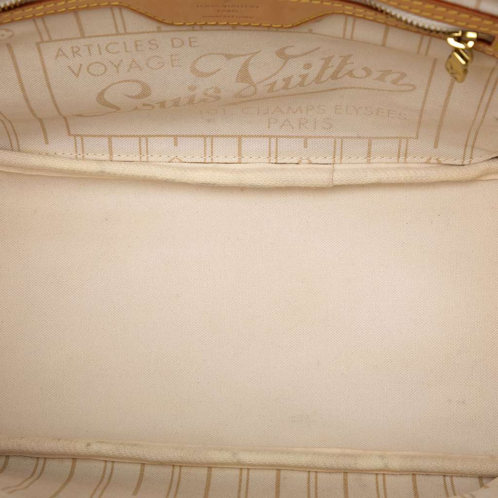 Louis Vuitton Damier Azur Neverfull PM White Very good condition - Model View