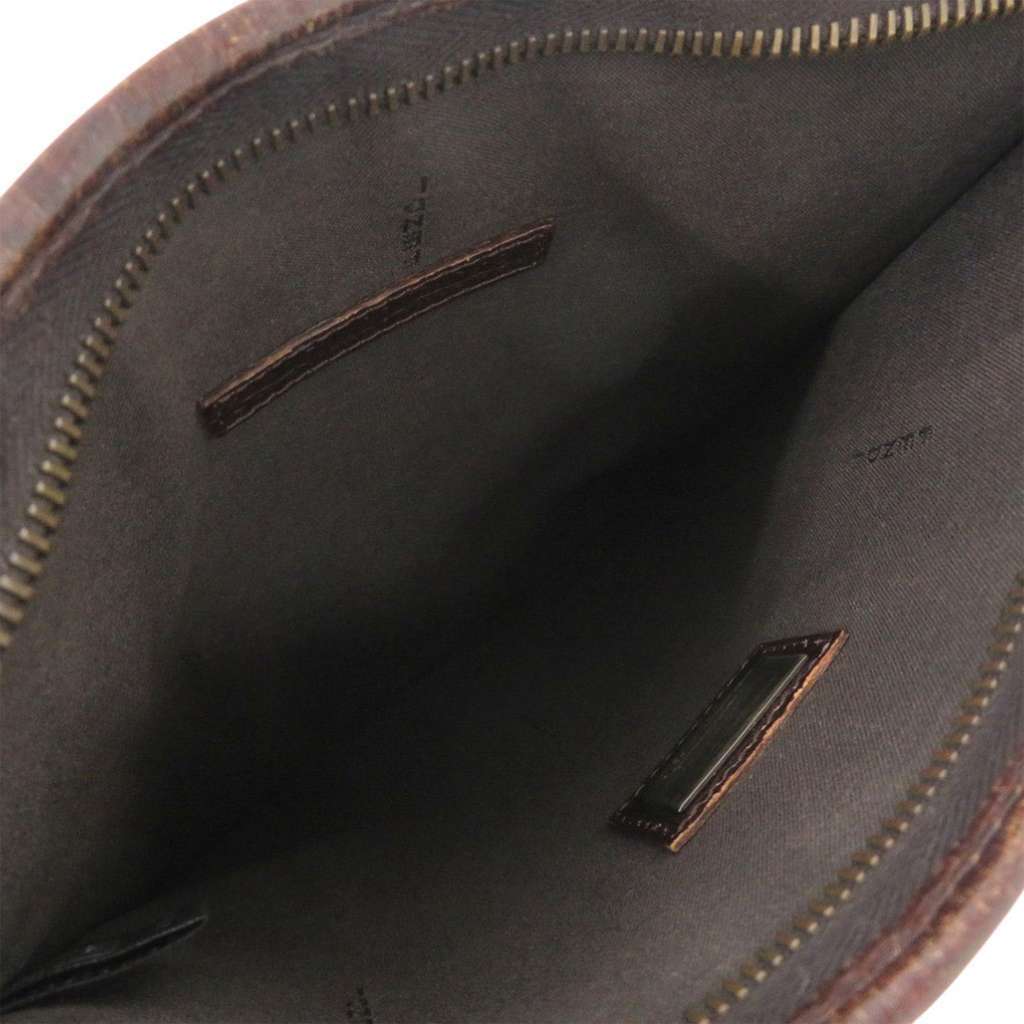 Fendi Zucca Coated Canvas Crossbody Brown Canvas Very good condition - Inside View