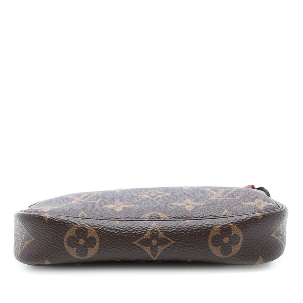 Louis Vuitton Monogram Mini Pochette Accessoires Brown Very good condition - Inside View
