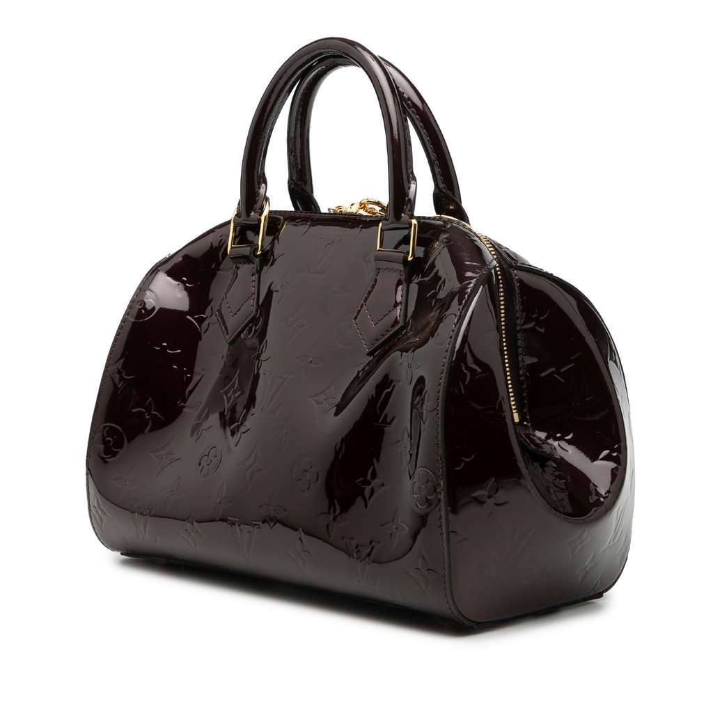 Louis Vuitton Monogram Vernis Montana Purple Leather Very good condition - Back View
