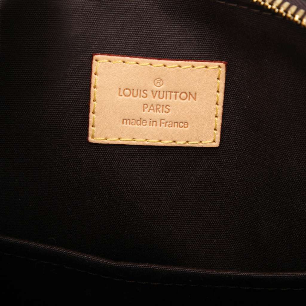 Louis Vuitton Monogram Vernis Montana Purple Leather Very good condition - Box View