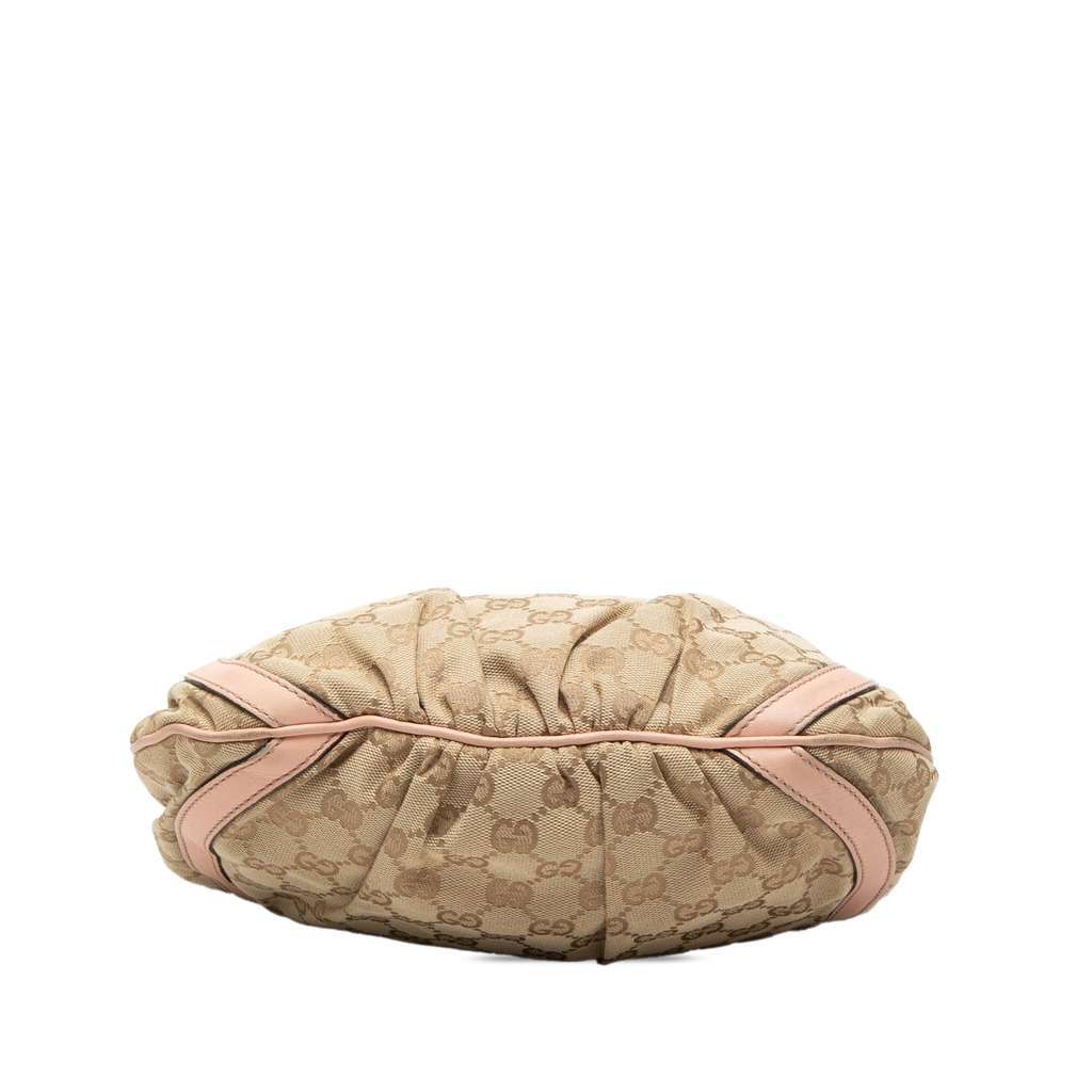 Gucci GG Canvas Abbey D Ring Crossbody Beige Canvas Very good condition - Inside View